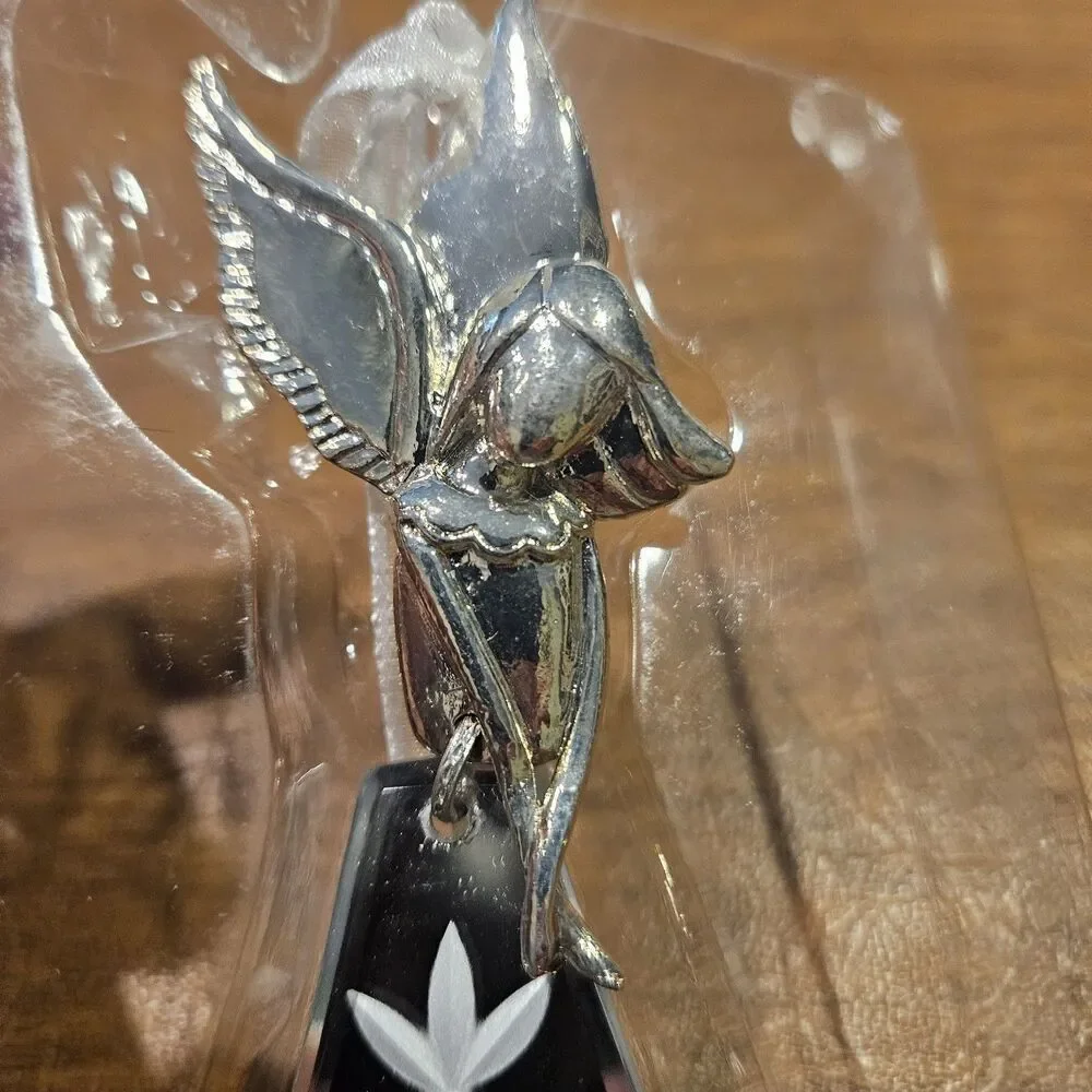 ​Pewter Angel Mirror Ornament Suncatcher A Friend Is Someone Who Dances Quote
